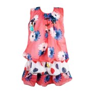 Kids Top and Skirt - Red