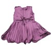 Girls Frock with Necklace - Purple