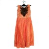 Girls Gown - Orange | Gown & Lehenga | GIRLS FASHION at Sonamoni.com
