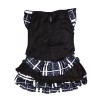 Girls Top and Skirt – Black