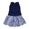Girls Top and Skirt – Navy Blue