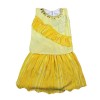 Girls Top and Skirt – Yellow