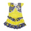 Girls Top and Skirt – Yellow | at Sonamoni BD