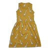 Girls Top Giraffe Print - Yellow