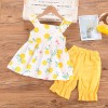 Baby Summer Two-piece Set - Yellow
