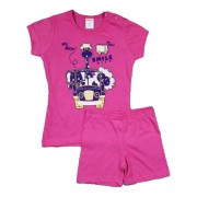 Baby T-Shirt and Shorts Set - Pink