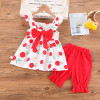 Baby Summer Two-piece Set - Red