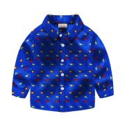 Baby Full Sleeve T-Shirt - Blue Dragon Print