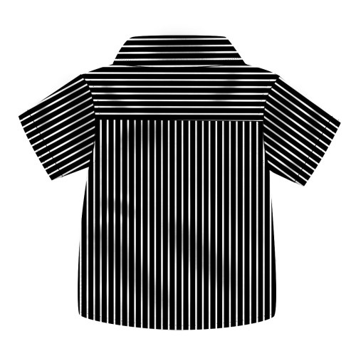 Baby Half Sleeve Shirt - Black