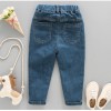 Baby Elastane Mid-Washed Solid Jeans | at Sonamoni BD