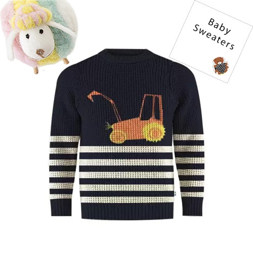 Baby Sweater---Nevy Blue 