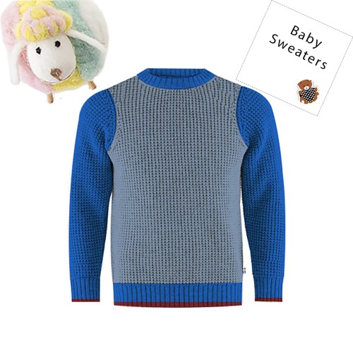Baby Sweater-Blue