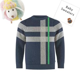 Baby Sweater - Navy Blue