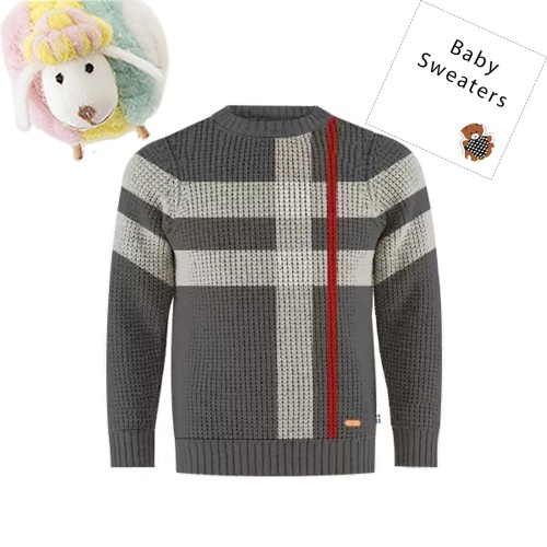 Baby Sweater-Gray