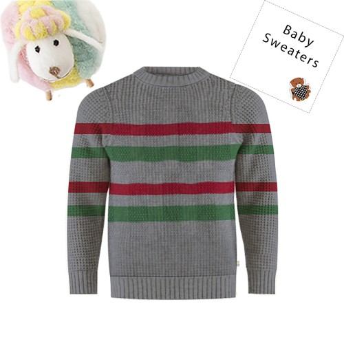 Baby Sweater--Gray