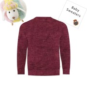 Baby Sweater – Maroon