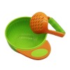 Baby Food Feeding Bowl and Masher - Green
