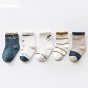 Baby Socks (1 Pair) - Multi color
