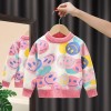 Baby woolen Sweater Smile Printed-Pink Color | at Sonamoni BD