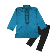 Kids Panjabi-Pajama Set- Blue color