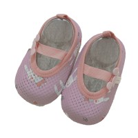 Baby Anti Socks shoes - Peach Mickey 