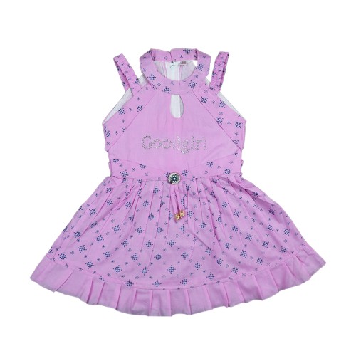 Baby Frock and Shorts Set – Pink