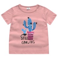 Girls Top – Cactus Print