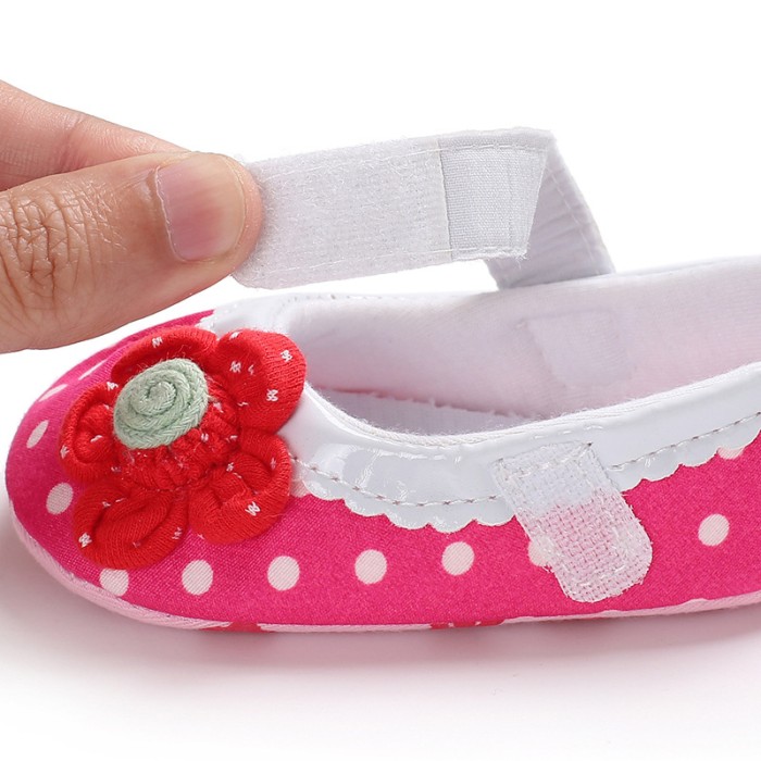 Baby Flower shoes  - Pink