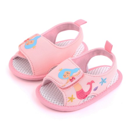 Baby Magic Cartoon shoes  - Light Pink