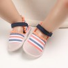 Baby Sandals Soft Sole Foreign Trade National Style - White Orange