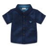 Baby Half Sleeve Shirt - Navy Blue