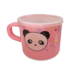 150 ml Drinking Cup with Lid - Pink Panda