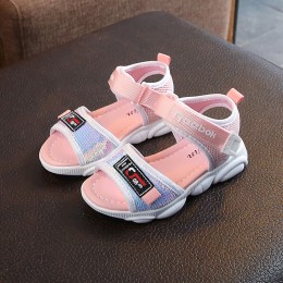 Girl Baby Soft -bottomed Sandals - Pink