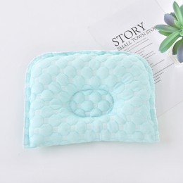 Premium Quality Newborn Baby Head Shaping Pillow - Sky Blue