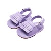 Baby Casual Fringes Sandals - Purple