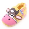 Baby Cow Design Soft Shoes - Yellow