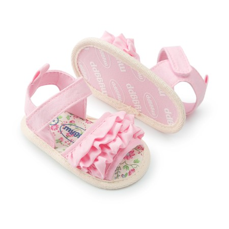 Baby soft soles shoes - pink 