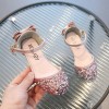 Girls Party Wear High Heels Belly Shoes - Pink | at Sonamoni BD