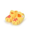 Newborn Handmade Wool Shoes - Apricot yellow