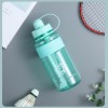 plastic straw water cup - light Green