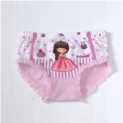 Girls Cotton Underwear - Pink
