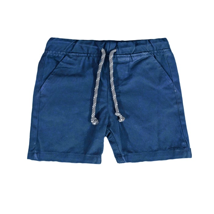 Boys' Mid Thigh Length Shorts - Navy Blue