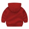 Baby Full Sleeves Hoodie with Zipper - Red | at Sonamoni BD