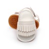 Baby Casual Fringes Sandals - White