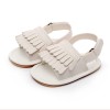 Baby Casual Fringes Sandals - White