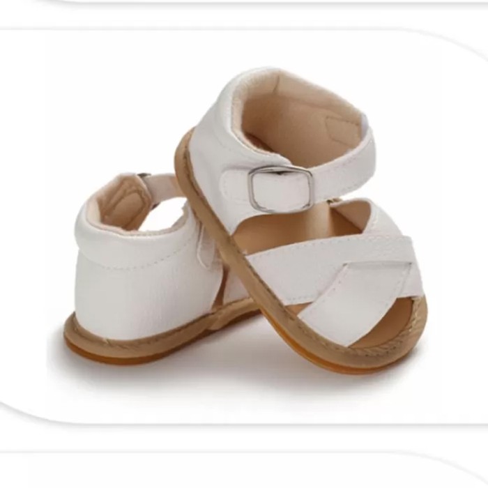 Baby Comfortable Soft Sandals - White | at Sonamoni BD