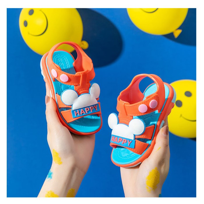 Baby Comfort Fit Casual Sandals - Orange | at Sonamoni BD