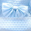 Girls Fashionable Frock with Back Bow Applique - Sky Blue | at Sonamoni BD