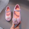 Girls Party Wear Glitter High Heels Belly Shoes - Pink Color | at Sonamoni BD