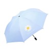 Automatic Open Close Three Folding UV Umbrella - Sky Blue | at Sonamoni BD